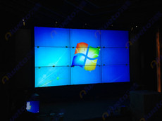 西鄉(xiāng)港隆城(方園四季椰子雞)音樂餐吧46寸3x3液晶拼接屏
