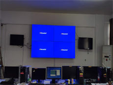 【桂林拼接屏廠家】廣西桂林市永?？h交警大隊采購艾維圖55寸超高清拼接屏產(chǎn)品