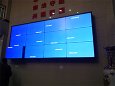 河南洛陽市蒿縣12臺46寸3x4高清液晶拼接屏項(xiàng)目完工