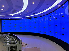 湖南長沙市48臺55寸0.88mm液晶拼接屏項(xiàng)目完工